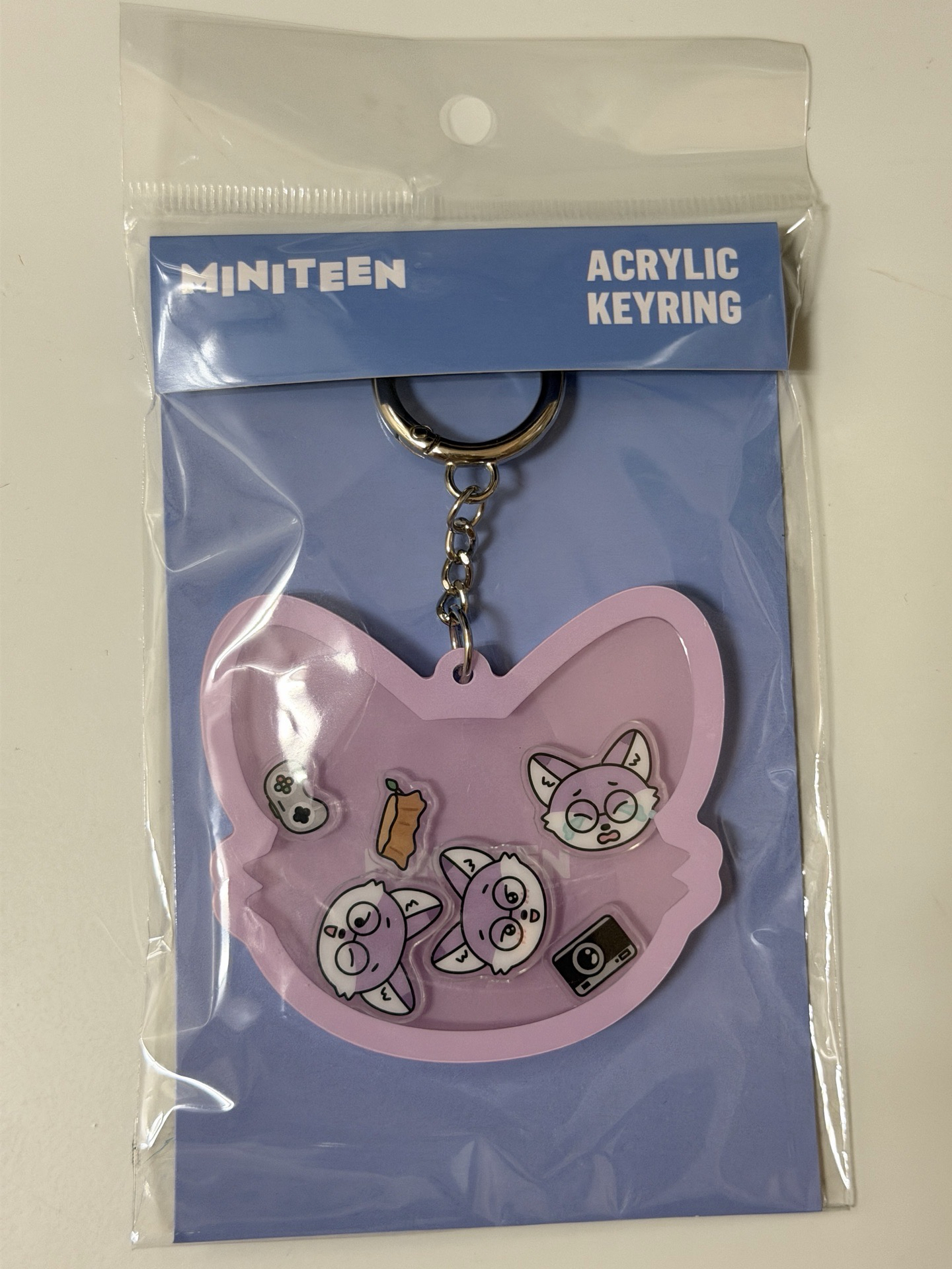 Miniteen壓克力鑰匙圈(FOXDUNGEE)