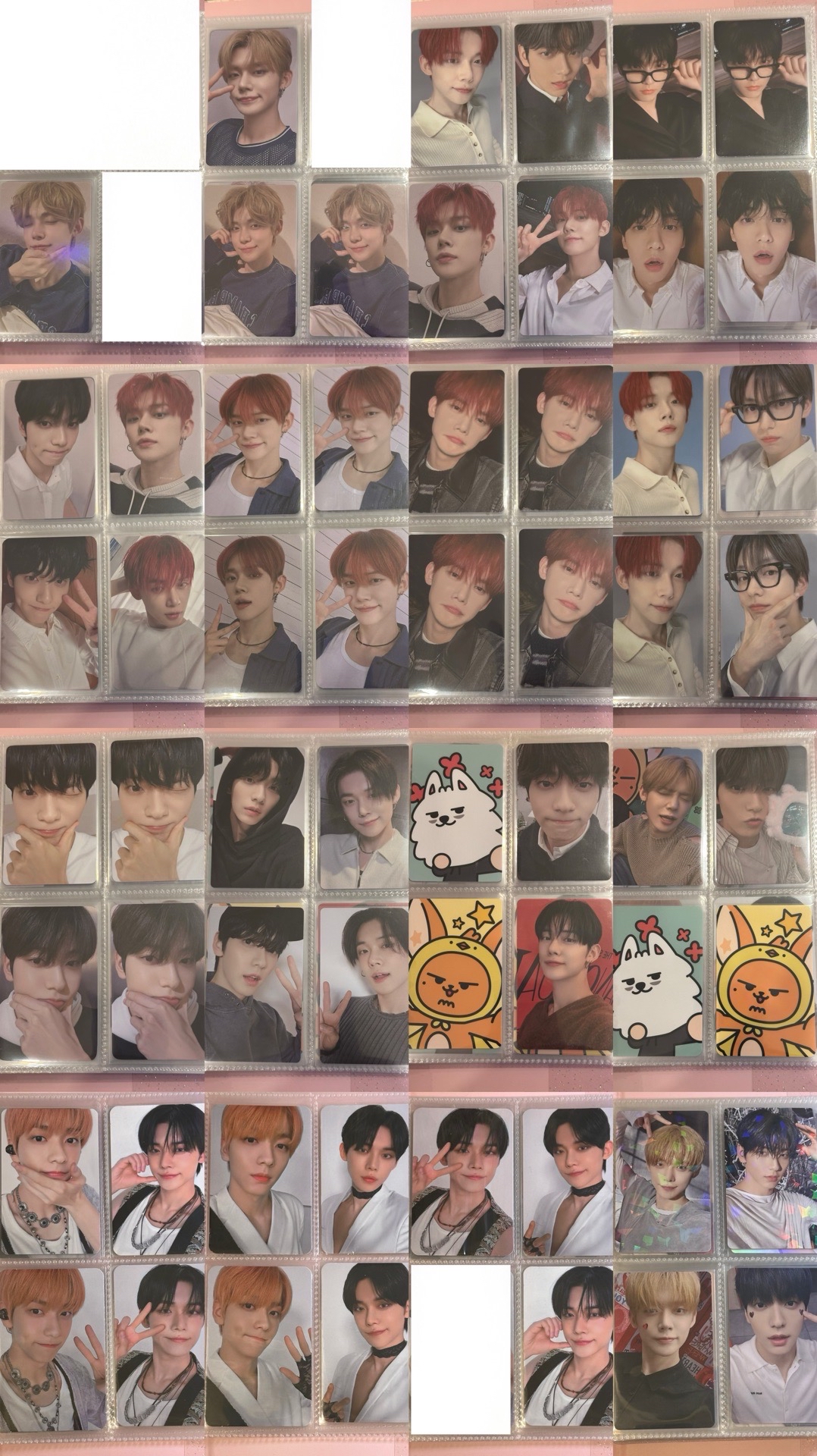 TXT 多迷七 然竣秀彬卡盤 直拍送淡顏彩春