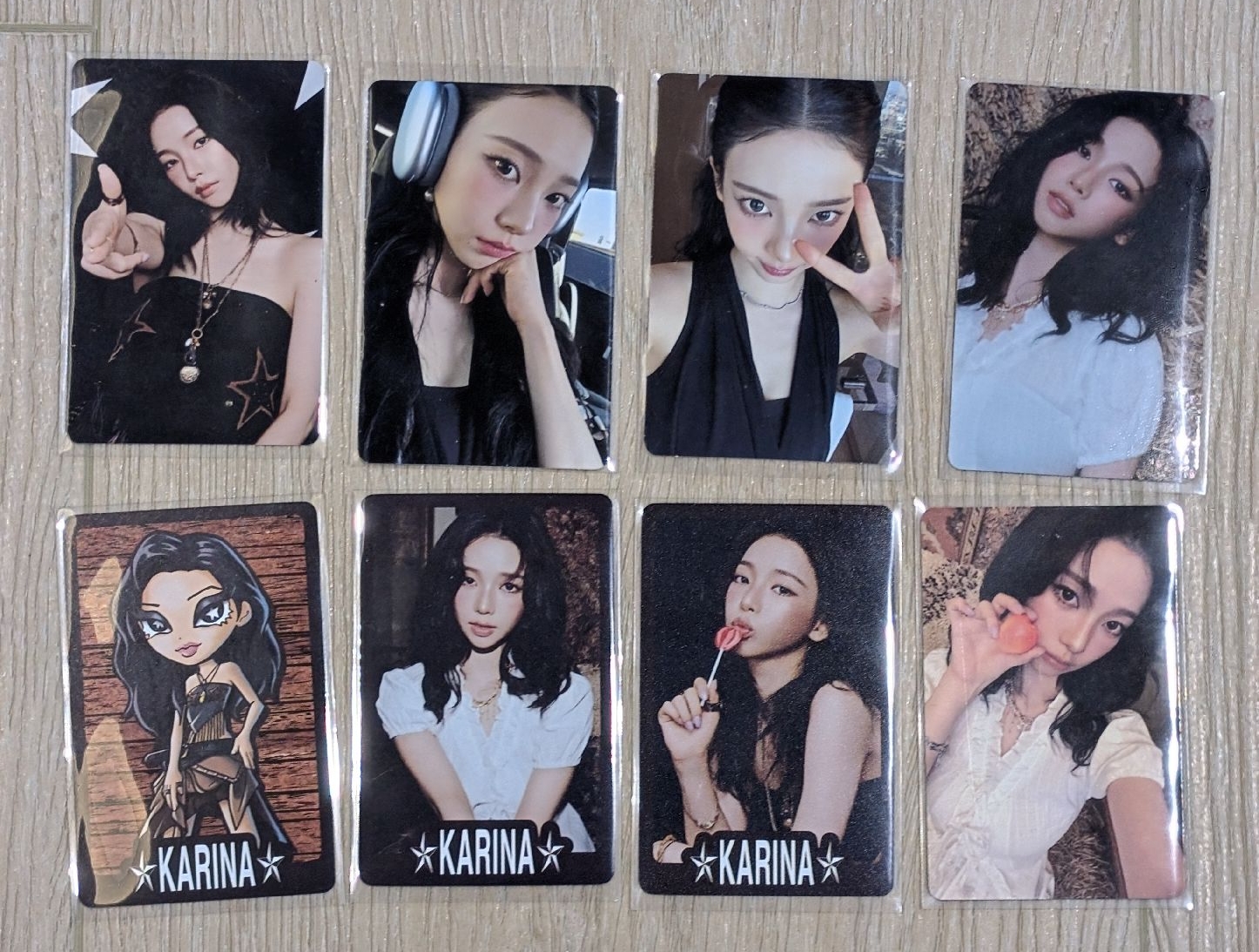 2026年曆小卡 karina set