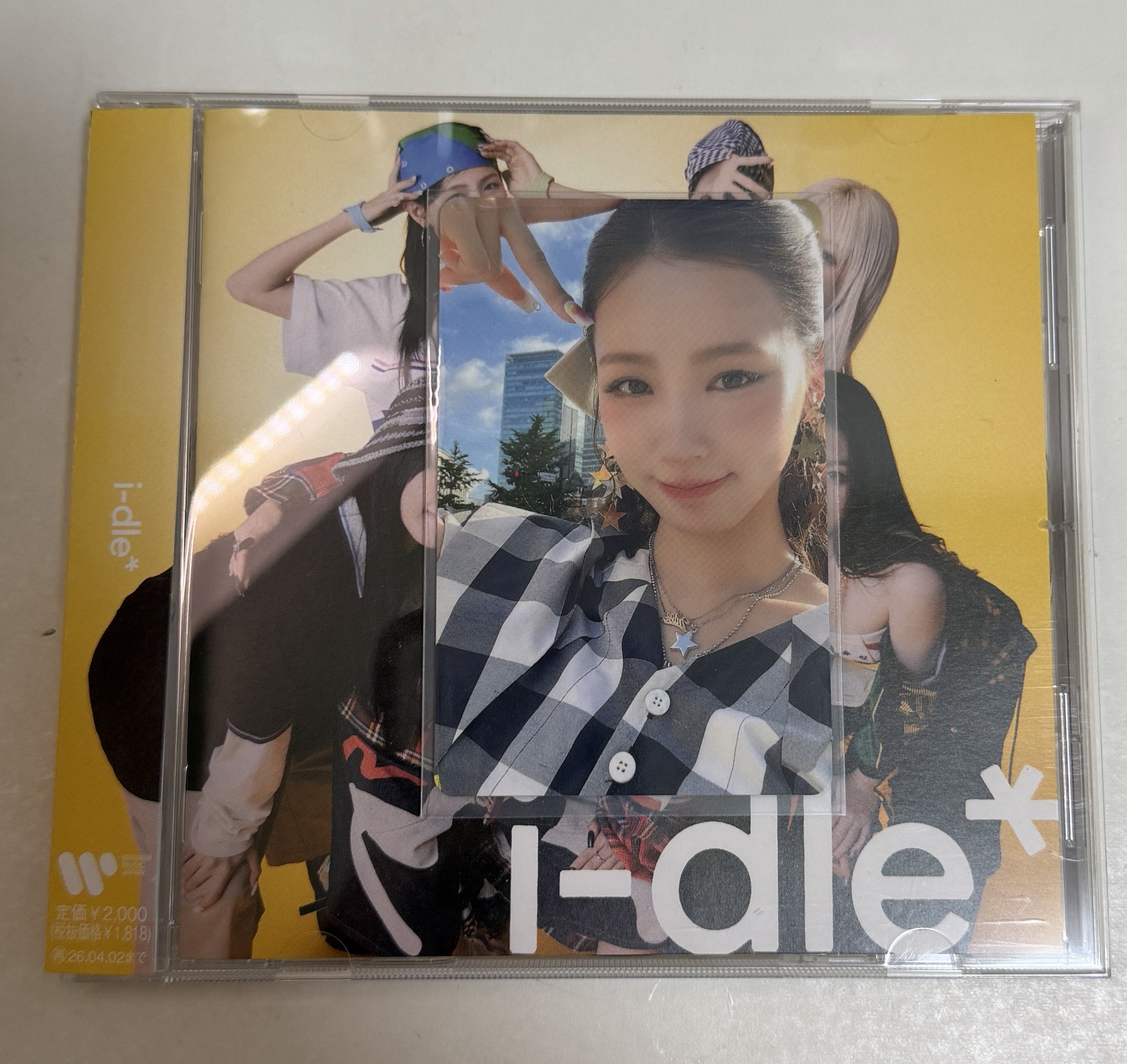 Idle 日專JC已拆全專 麵專卡