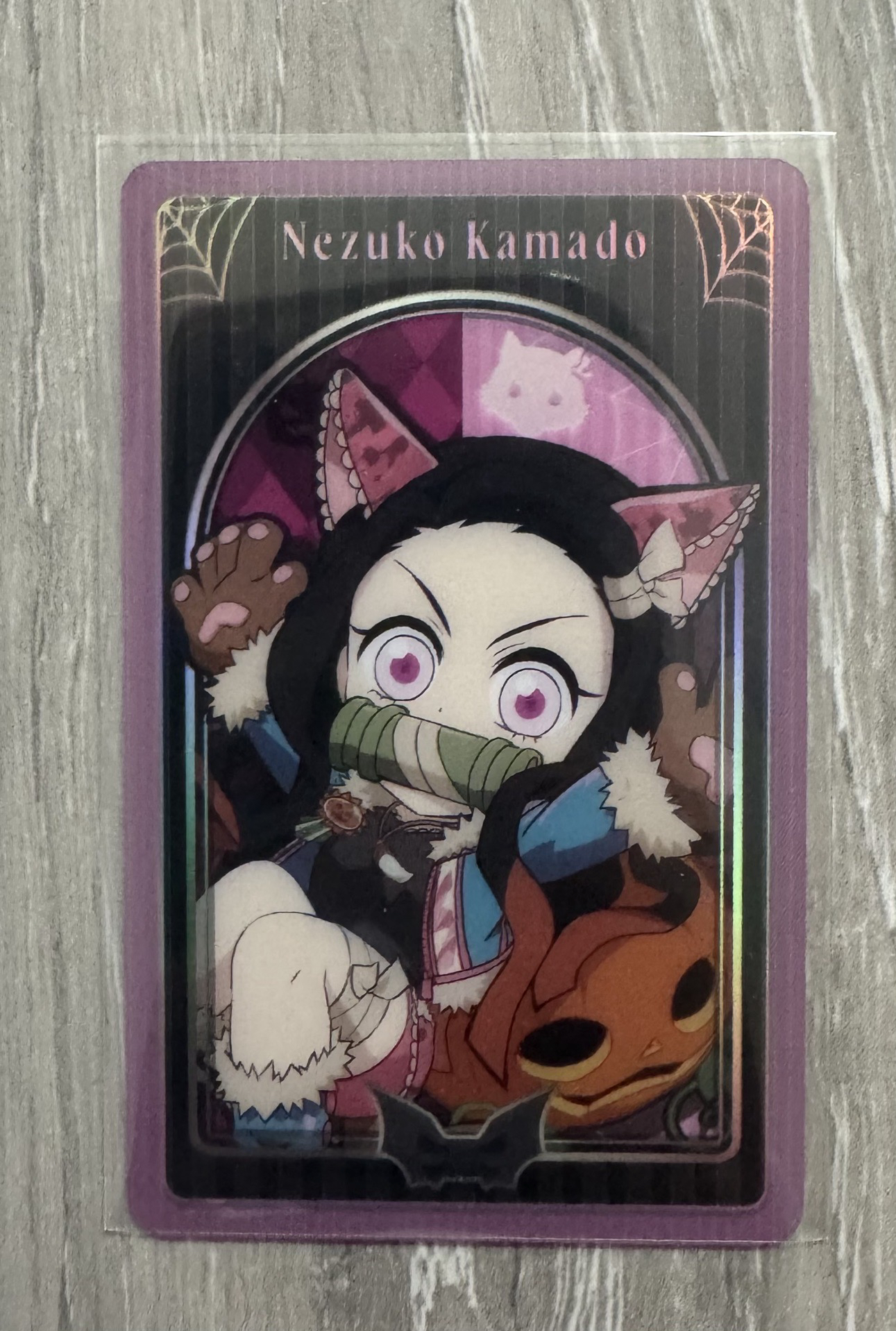 禰豆子 2025萬聖節小卡