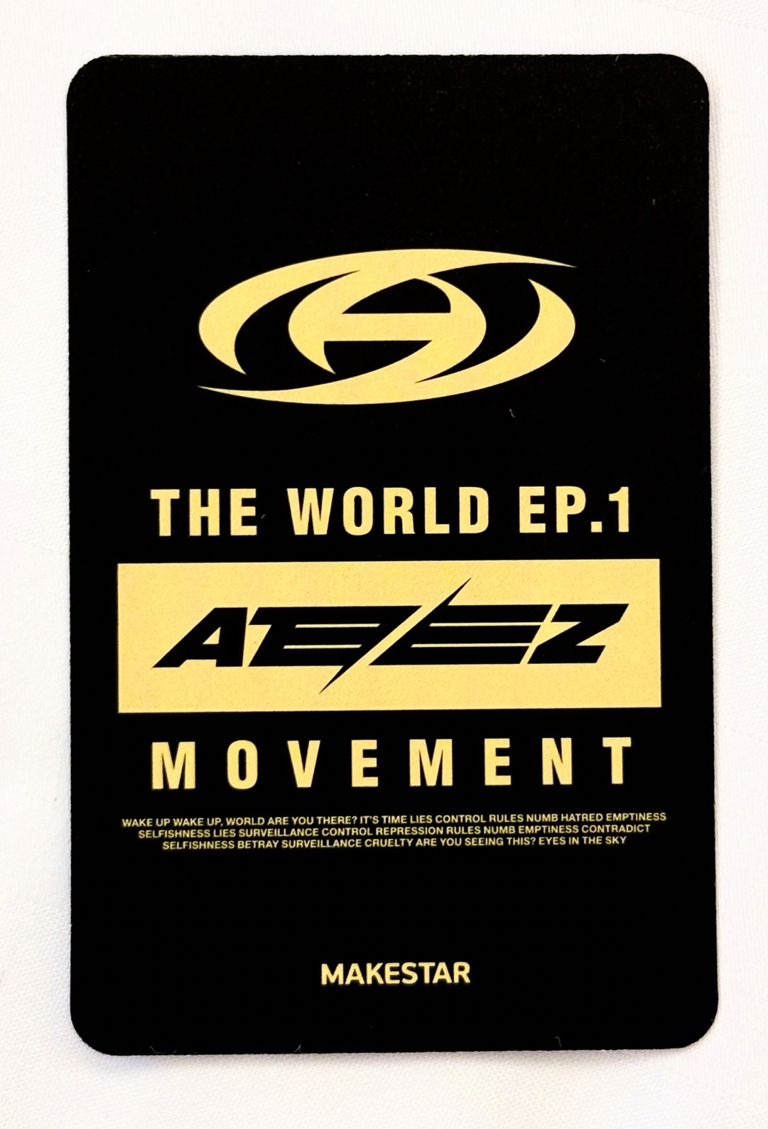 崔鍾浩 Movement MS 簽售卡 