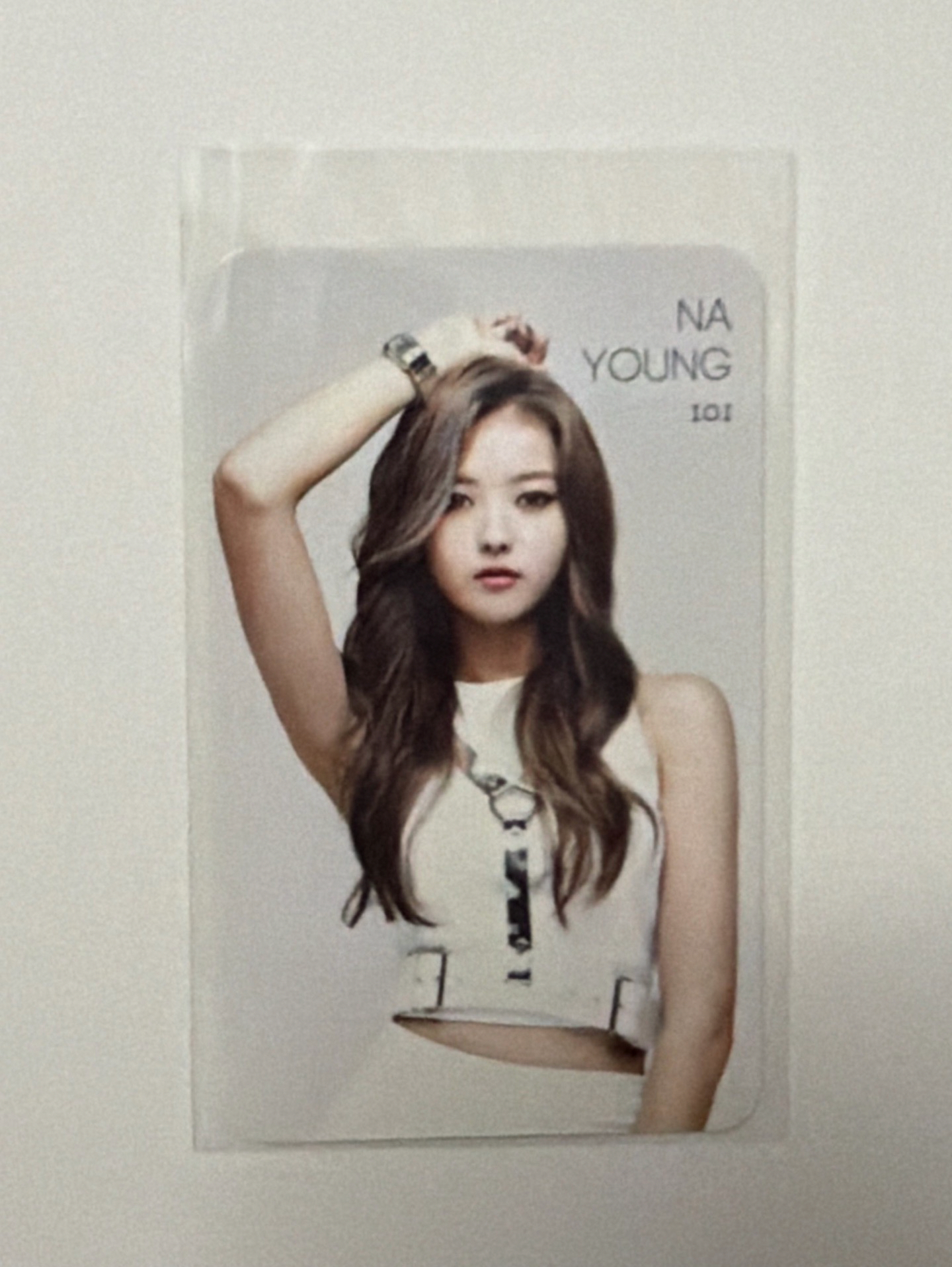 I.O.I 娜榮 Whatta man專卡 