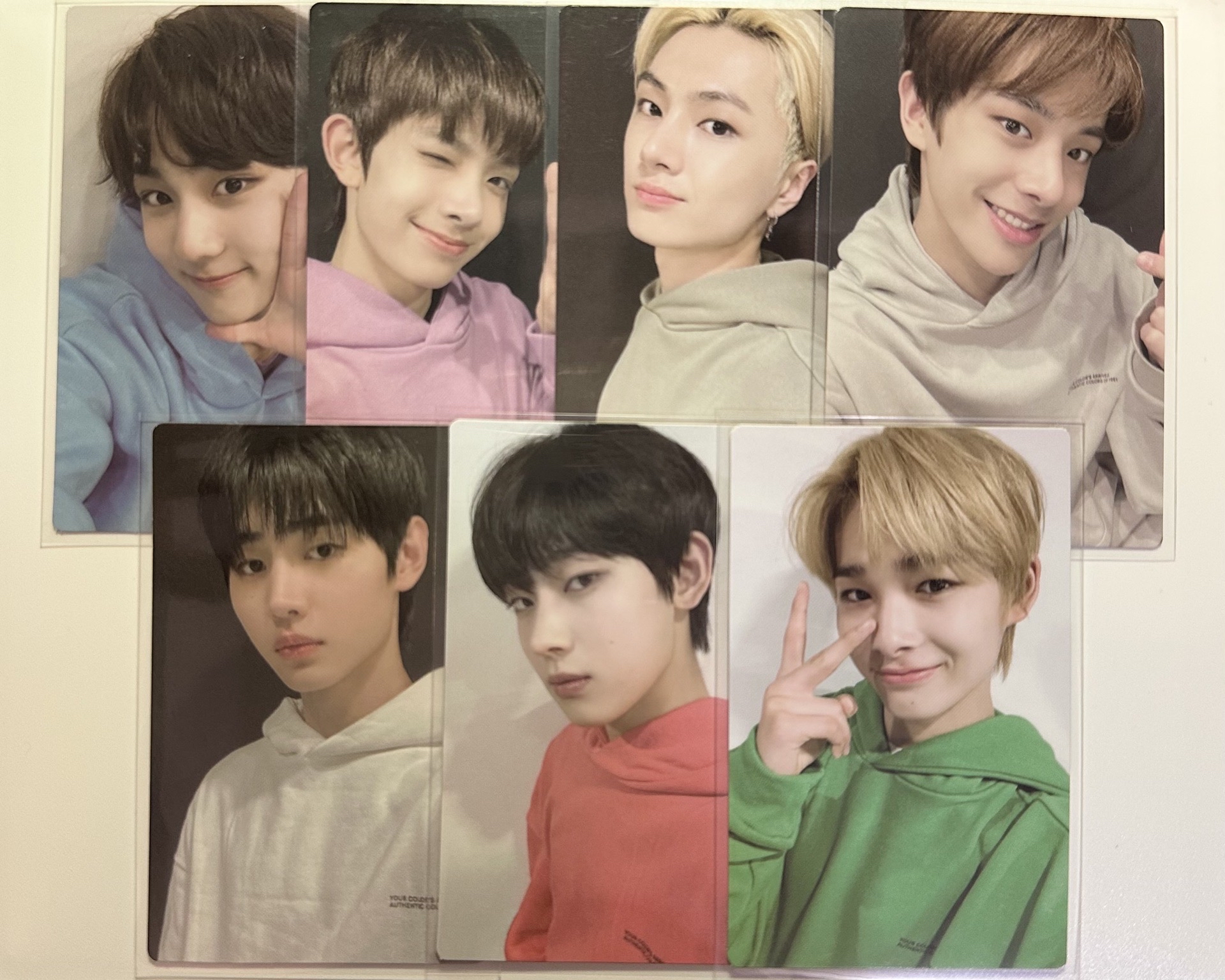 ENHYPEN 一代手燈周邊卡 一套