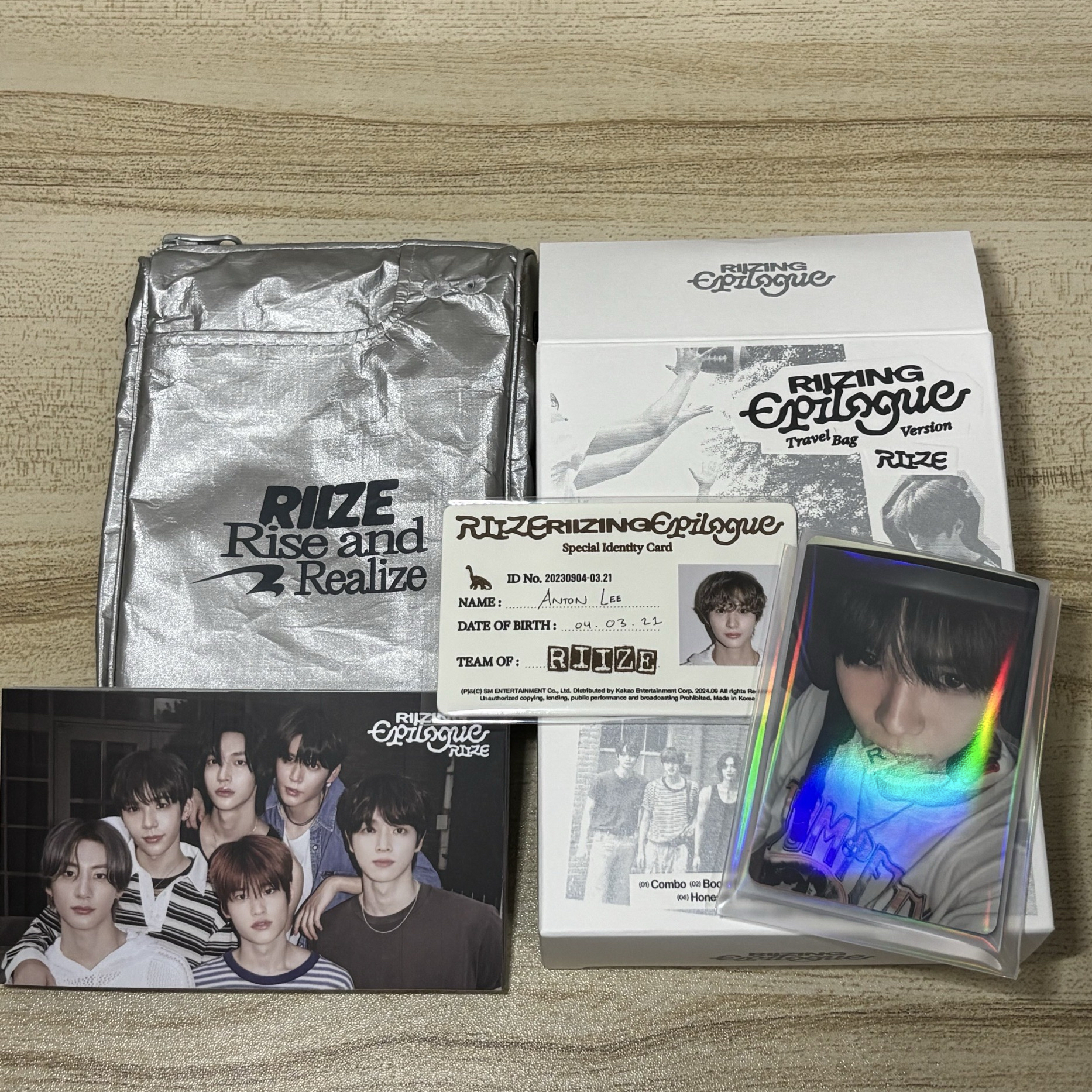 RIIZING EP 專輯 TRAVEL BAG VER.