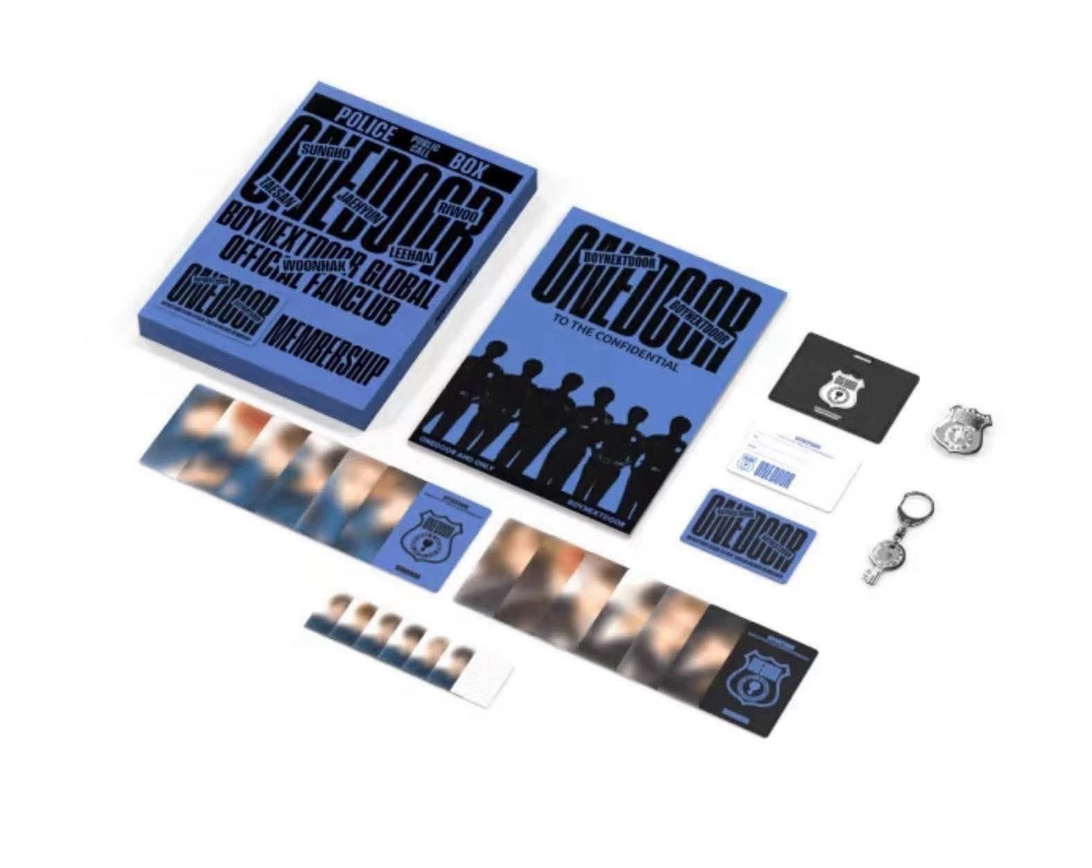 BOYNEXTDOOR 二期會員禮整組（無會員卡）