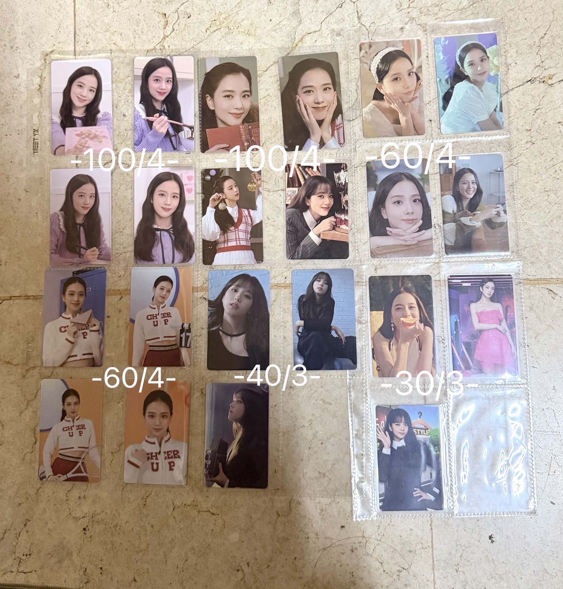 JISOO遊戲專小卡