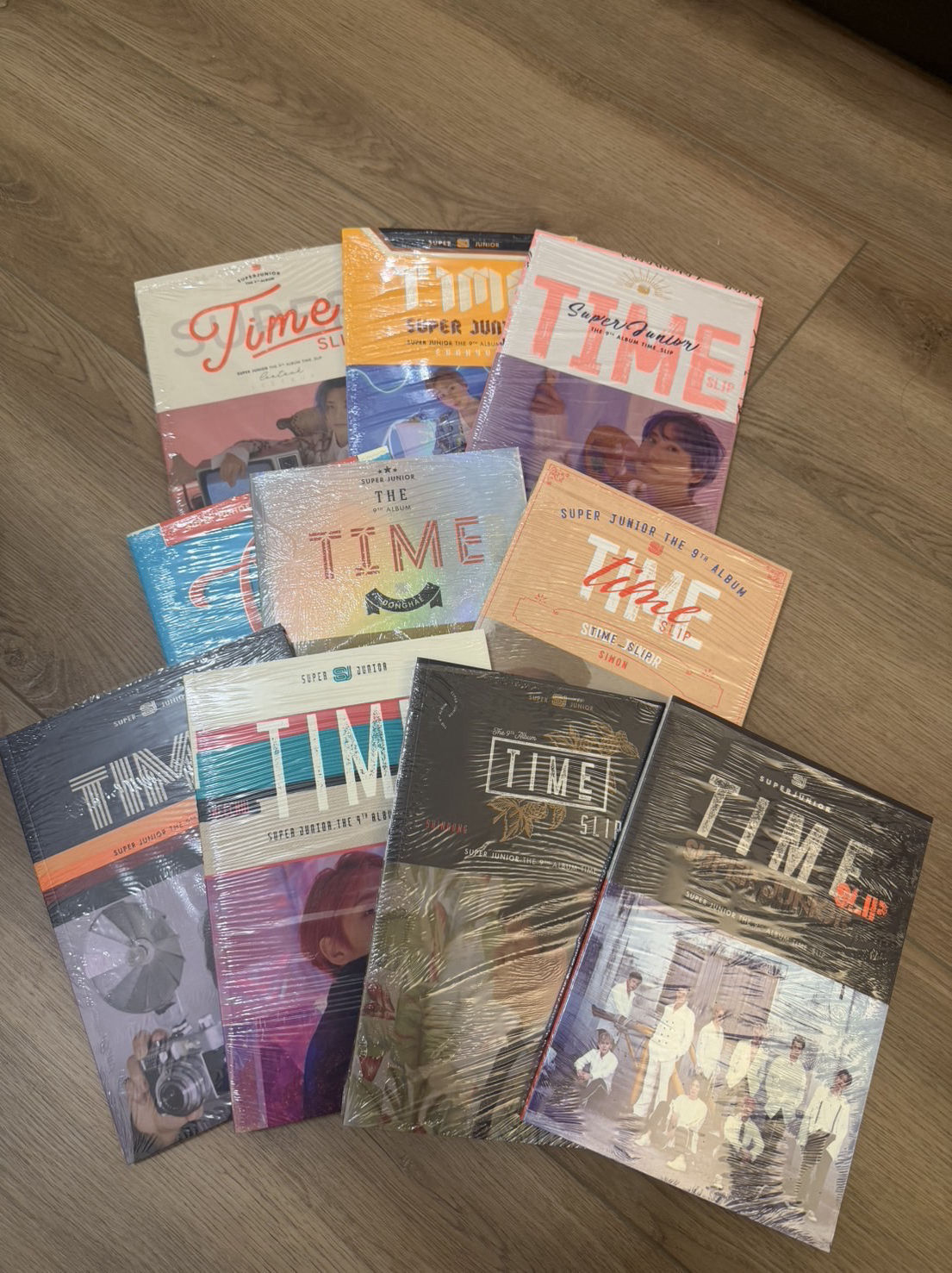 SJ 正規九輯 Time Slip全套含卡