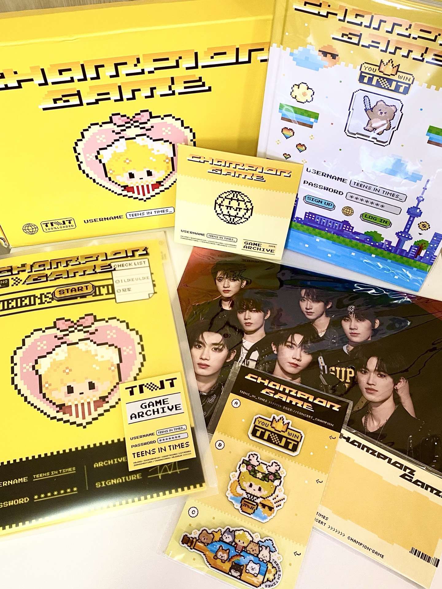 時團上海無卡全套（送隨機官方小卡）