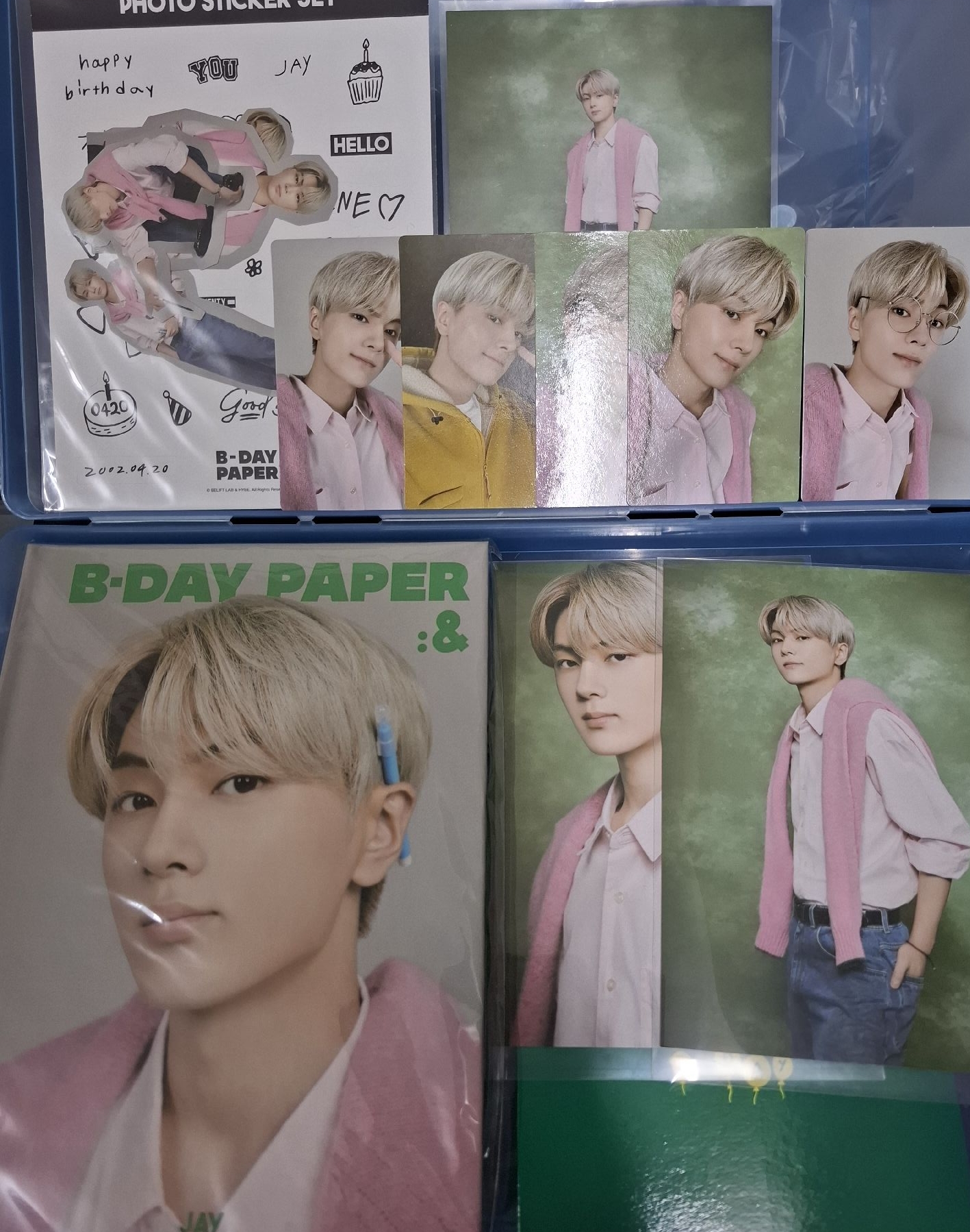 Enhypen Jay朴綜星 生日組（全配置在圖二）