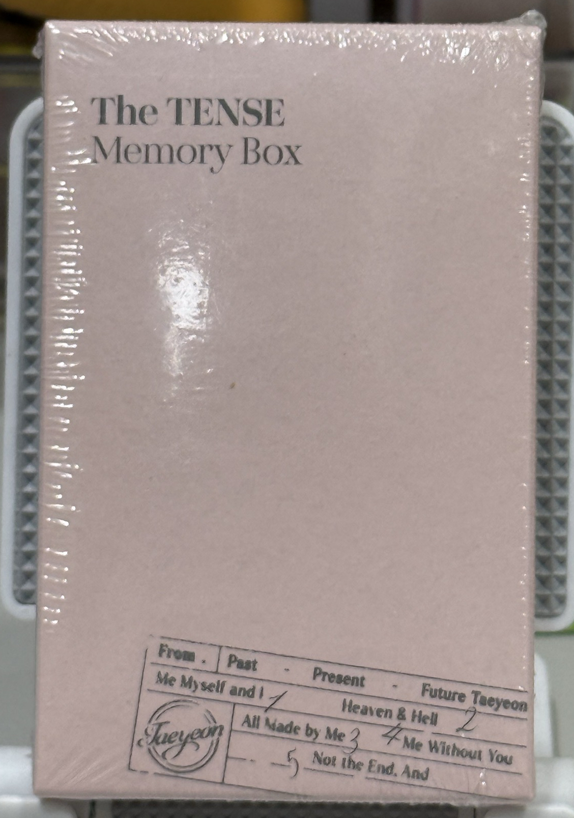 現貨全新未拆 太妍 The TENSE Memory Box 電子專 Digital Code