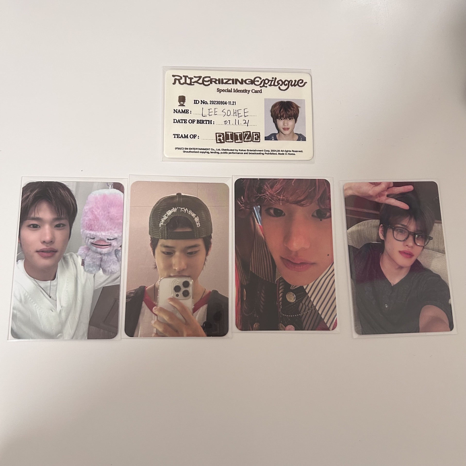 ［Riize] Sohee小卡