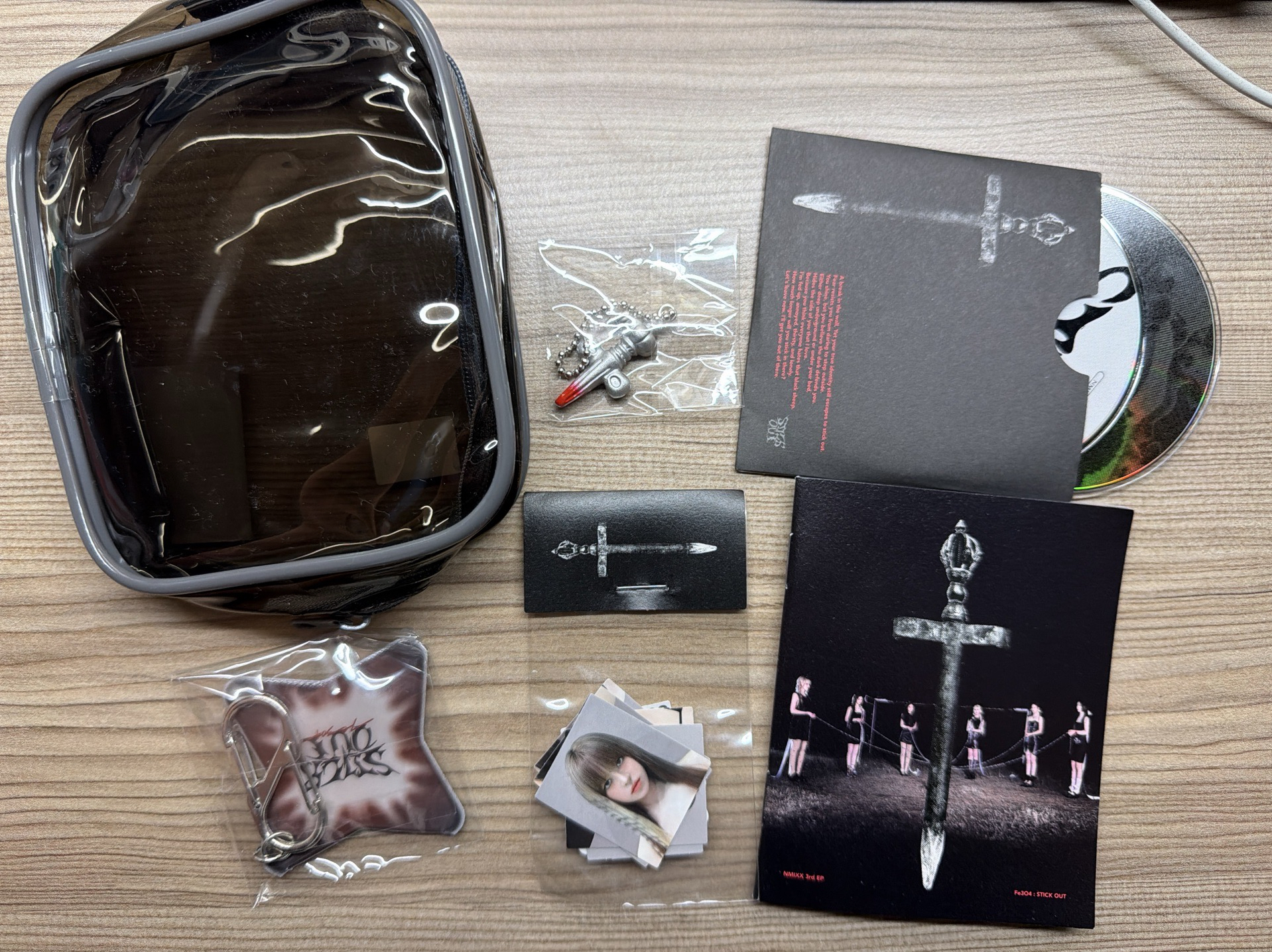 NMIXX Fe3O4:STICK OUT 專輯 空專