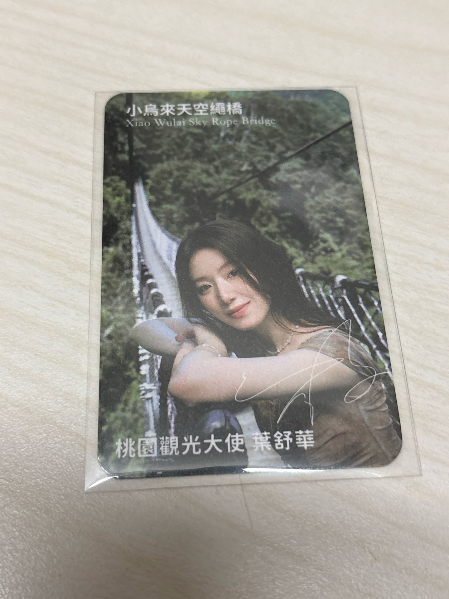 舒華觀光代言卡🌉