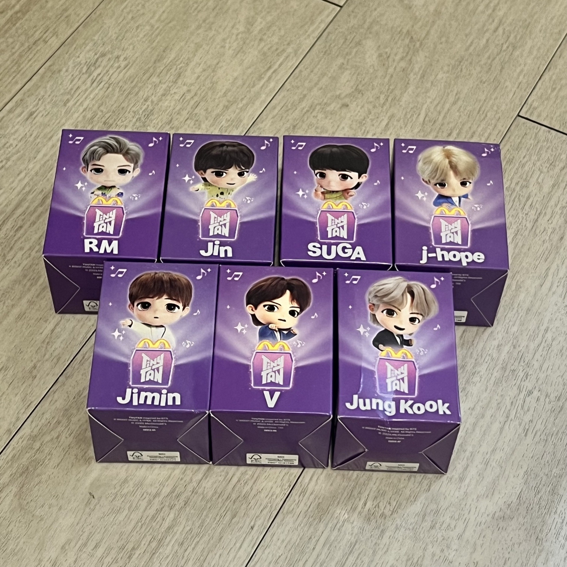 MCD 麥當勞公仔一套