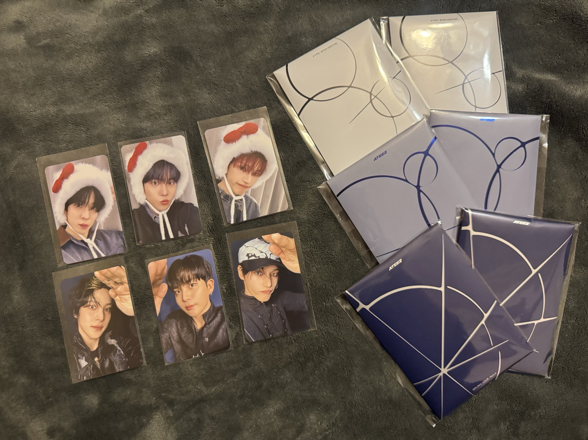 現貨 GH4 MSLD 幸運卡 KITTYZ + Pat-pat摸摸頭 POCA SET 6卡6專 潤浩/鍾浩/友榮