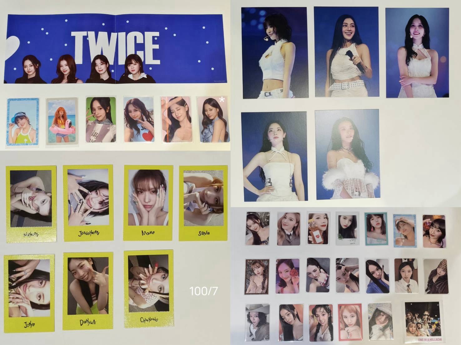 TWICE周邊小卡盤出