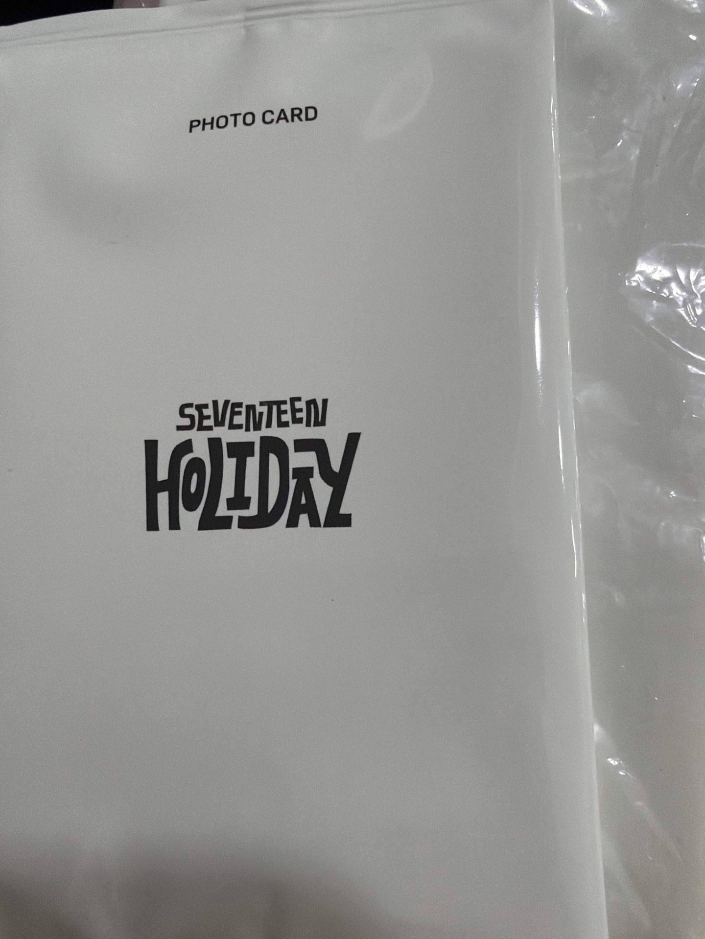 SEVENTEEN HOLIDAY 日本 未拆卡包