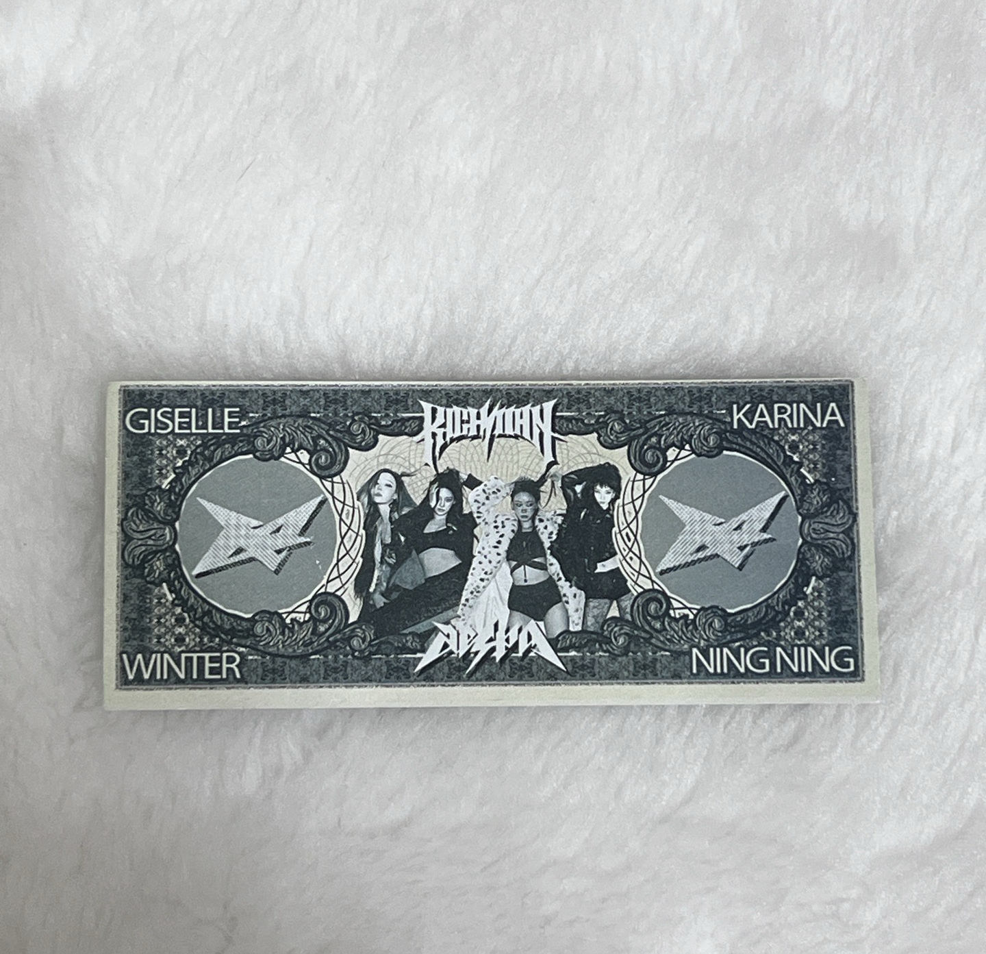 AESPA TMA Richman 彩帶紙花