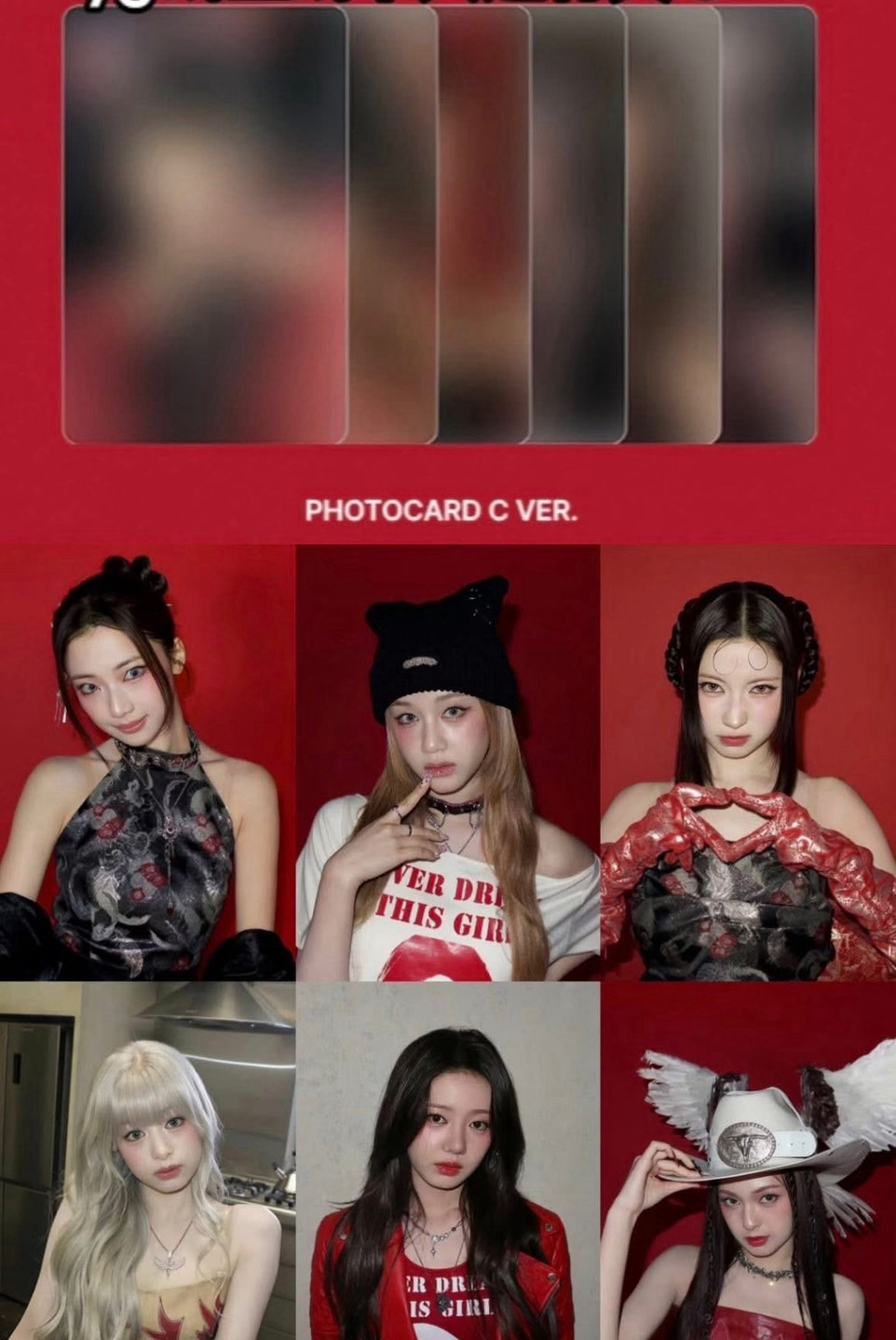 二週年 YG線上線下ABC版特典卡 Rora