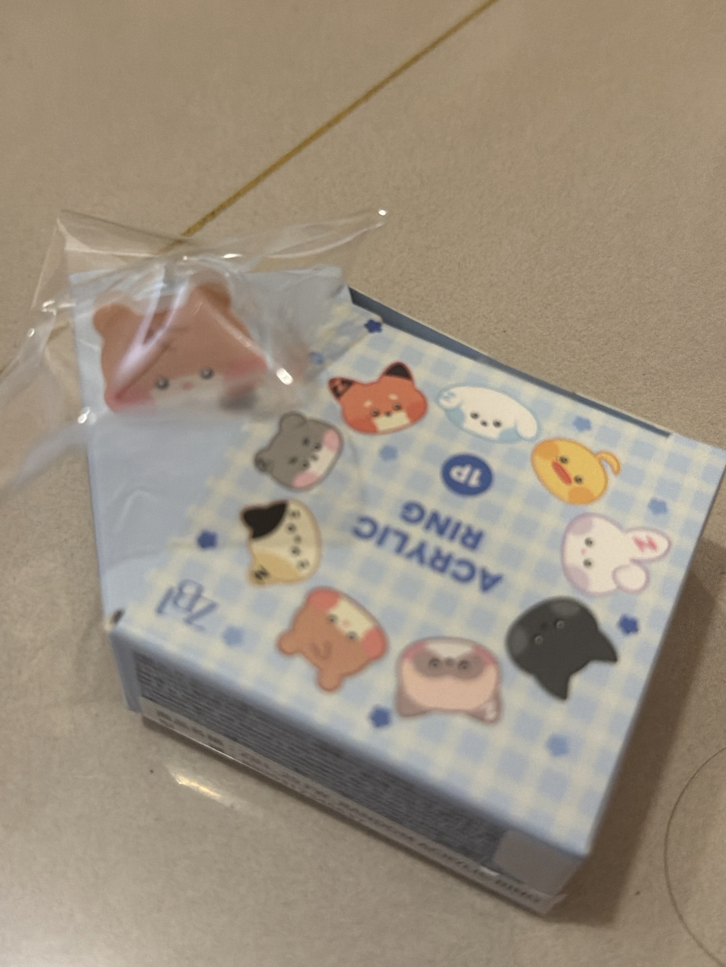 zerobaseone 戒指彬