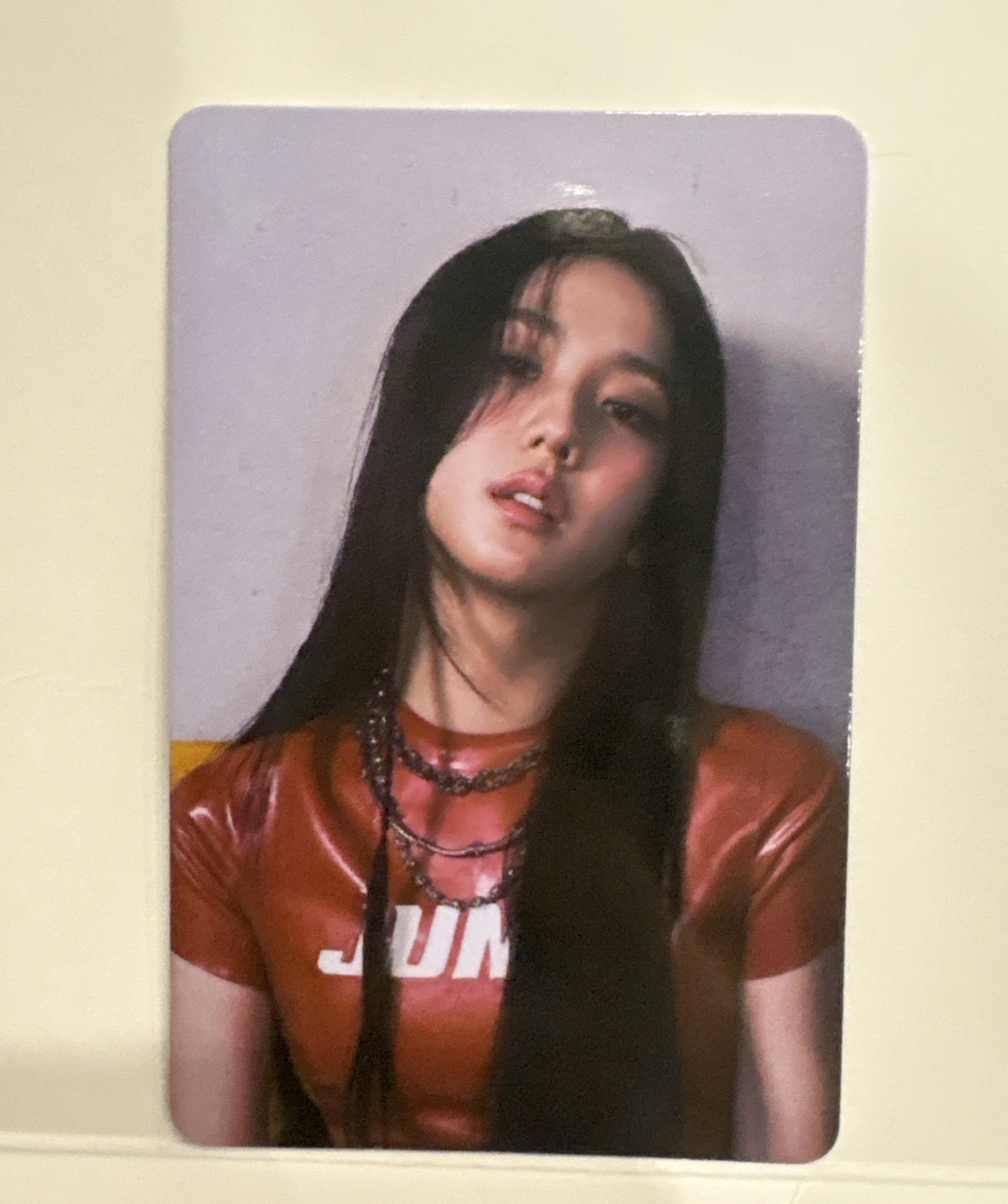 Blackpink Jisoo 滿額小卡