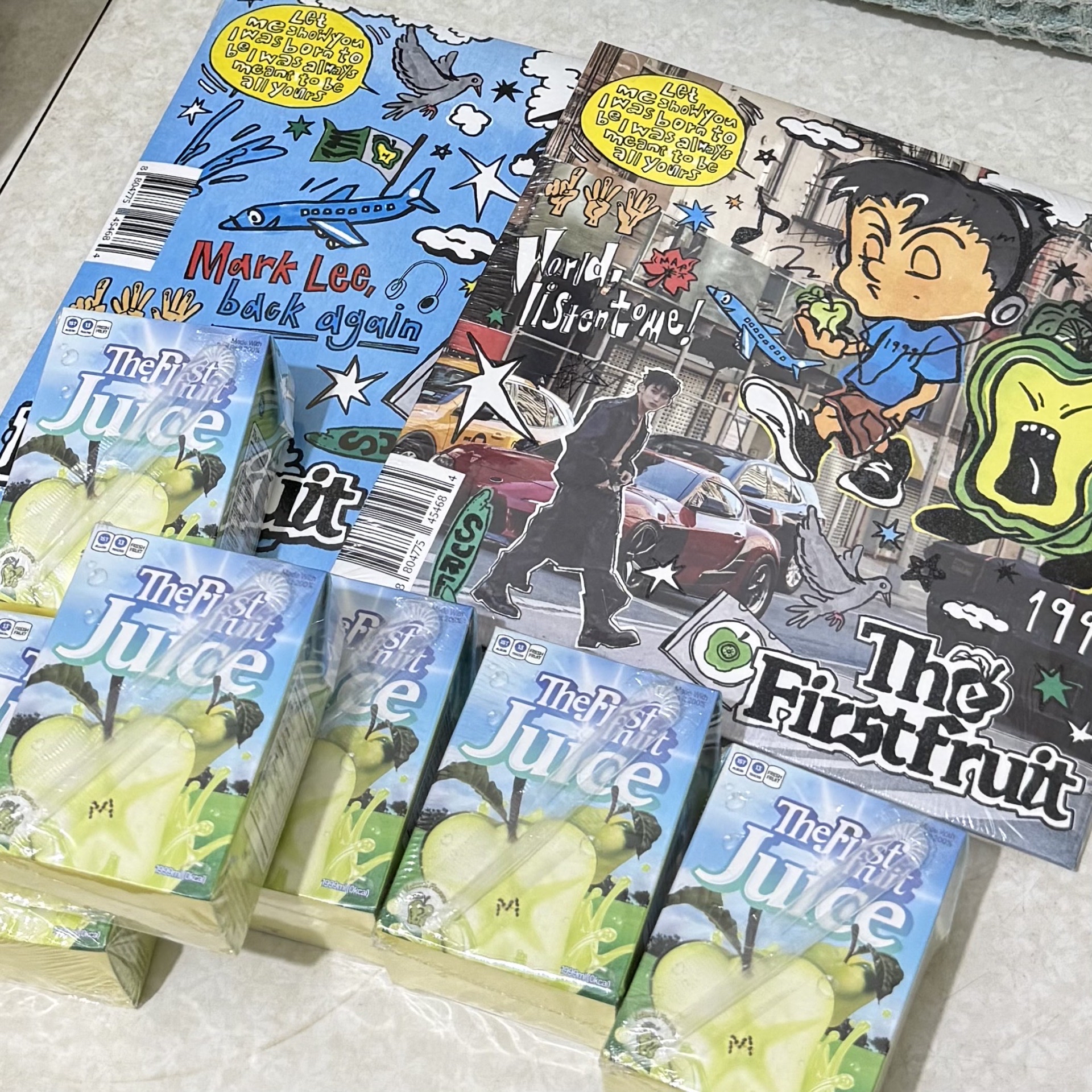 mark lee 李馬克未拆專 first juice