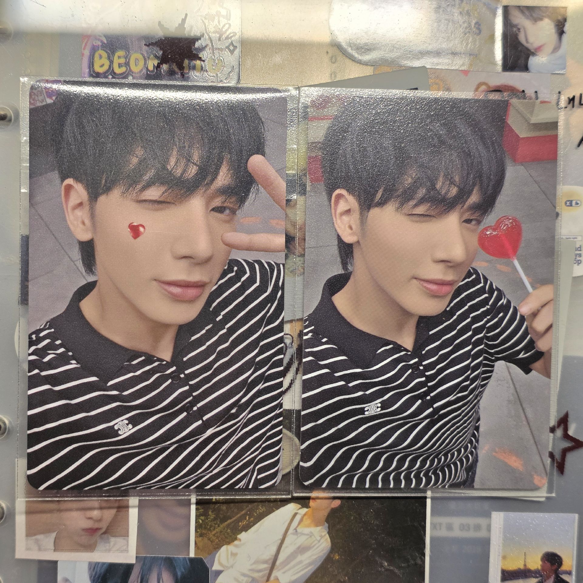 迷七 日咖 幸運卡 / 專輯卡 Lover版 顯 （兩張不拆）