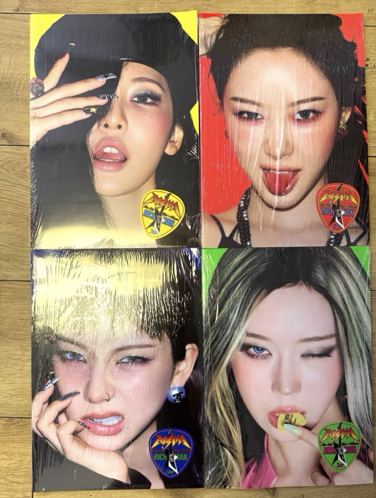 aespa Rich Man Energy版 未拆專 套出