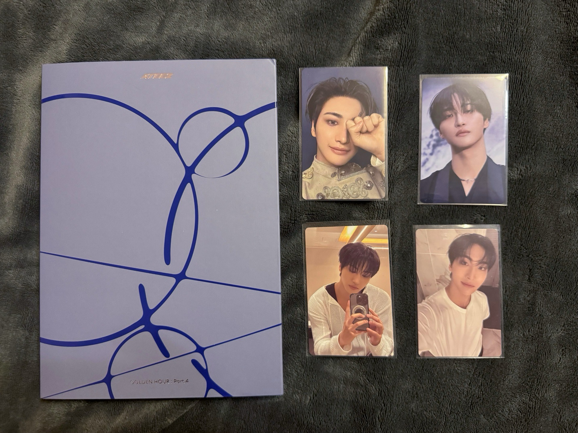 現貨 星化 完整全專 GH4 ATEEZ JP FC 塔店 2張日通特典卡 PB專卡