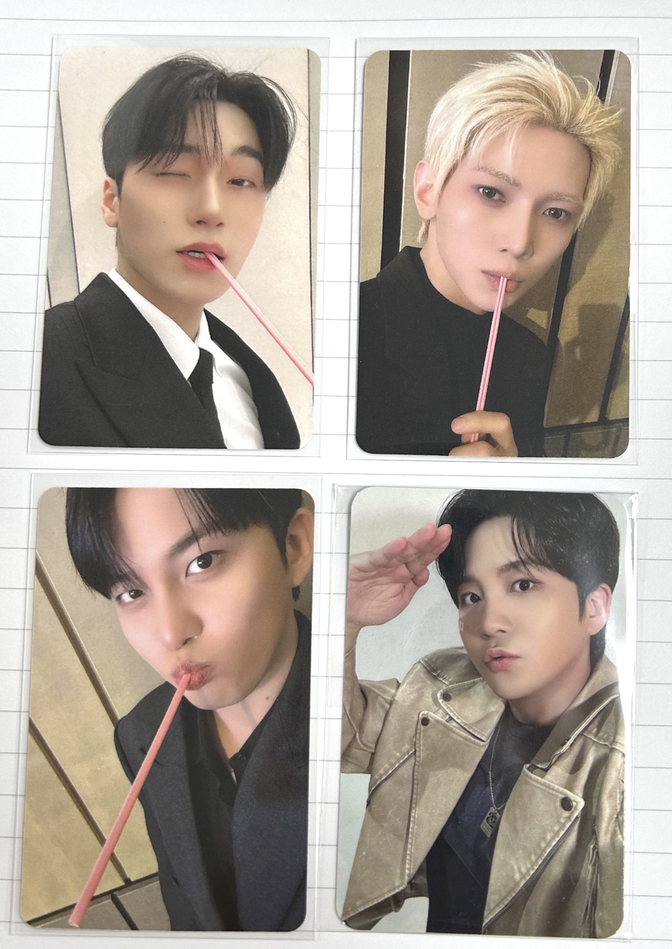 現貨 ATEEZ GH4 卡套 幸運卡 拍立得 飲料卡