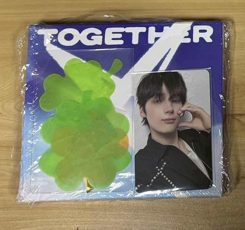 TXT正規四SOLO專輯-已拆全專（圭專寧卡）送幸運草紙花