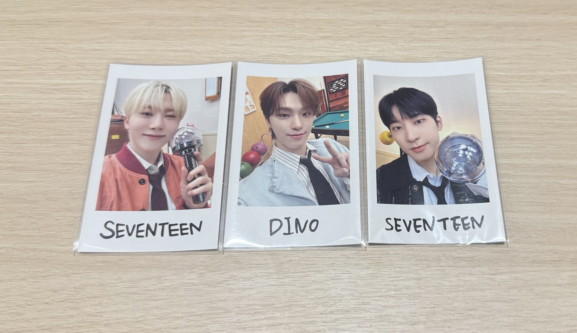 SEVENTEEN HOLIDAY 拍立得 勝寛 DINO 圓佑