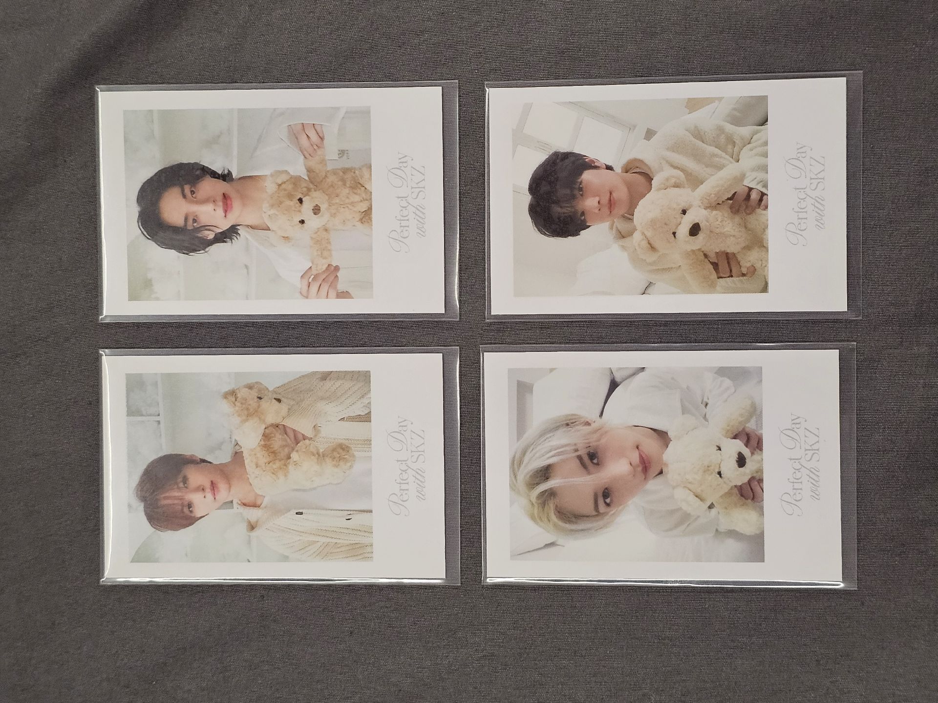 旻 辰 菲 玟 2024年曆 拍立得小卡