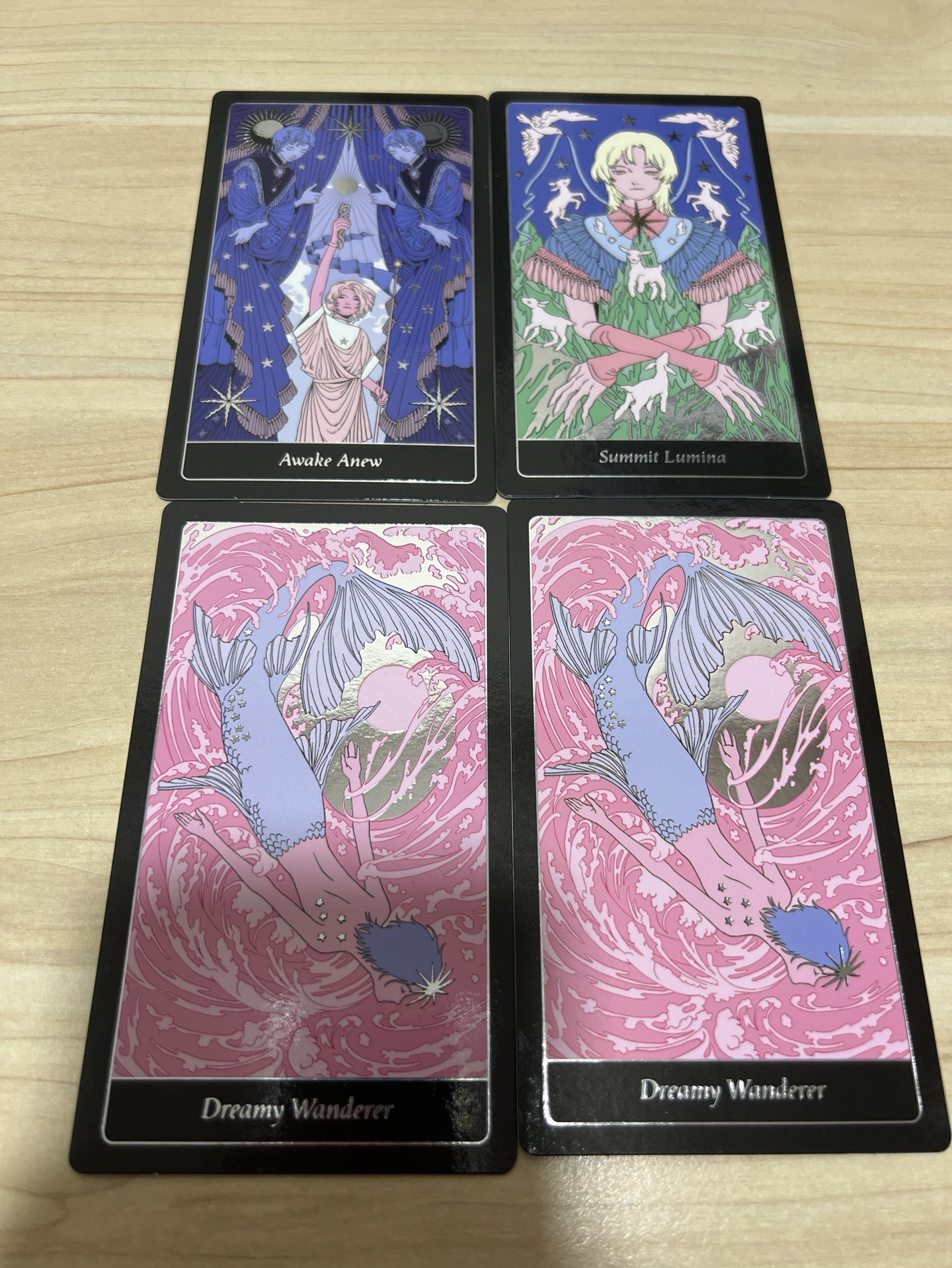 正四 塔羅排4張