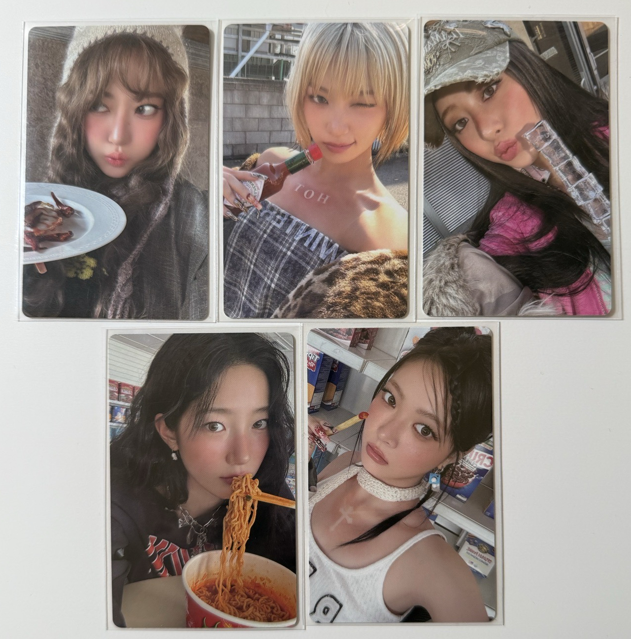 LE SSERAFIM | HOT WVS 特典卡 簽售卡