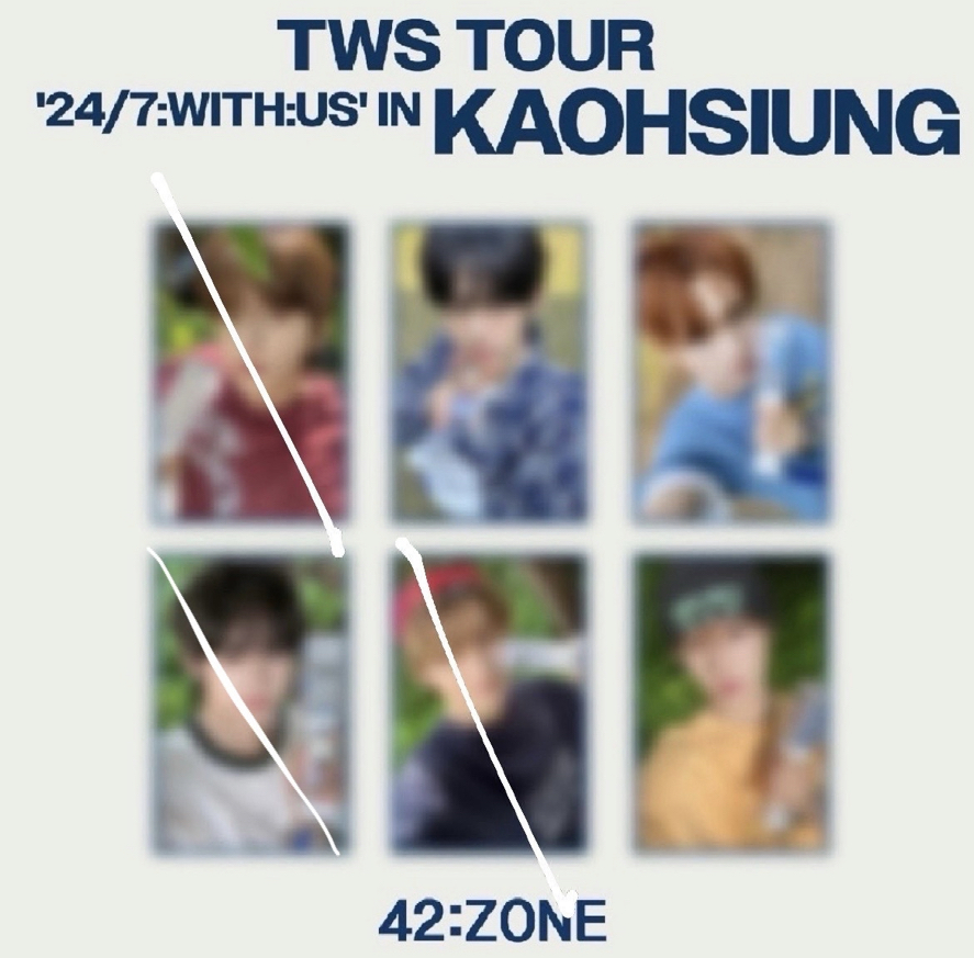 TWS 高雄粽卡 236 道勳英宰炅潣