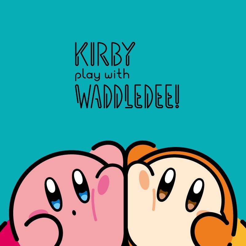 KIRBY play with WADDLE DEE