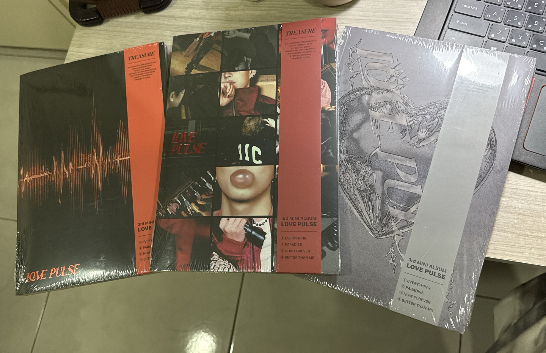 TREASURE LOVE PULSE未拆