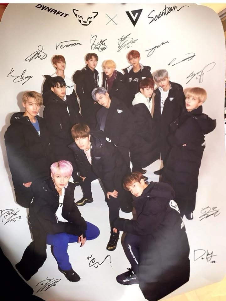  ‘17 Dynafit x Seventeen 代言海報