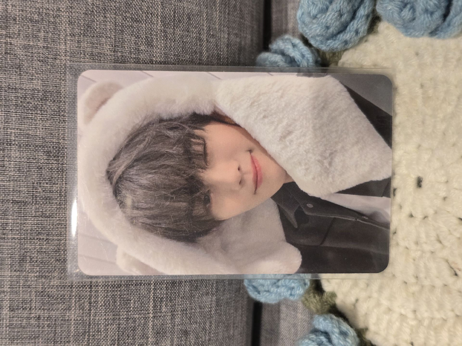 奎 簽售卡 AM 迷五 小熊帽子