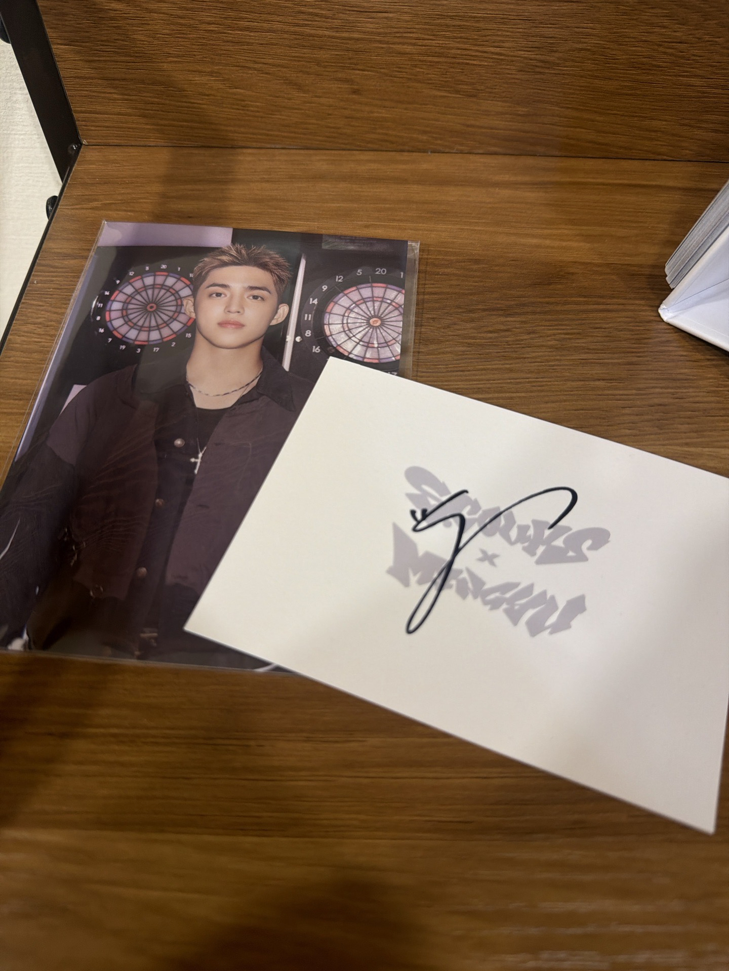 喆親簽+yes24 Compact 特典