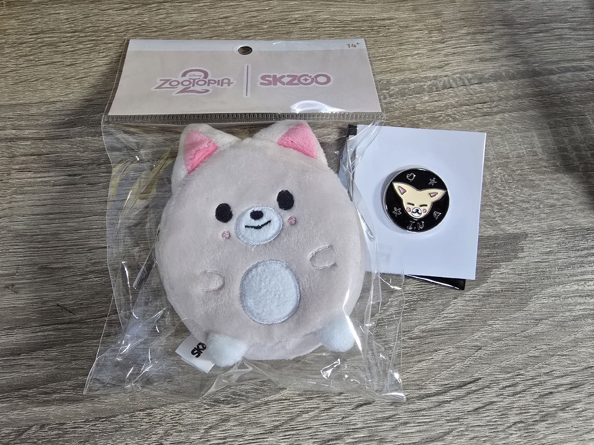 福西尼動物方程式零錢包+日本展成員手繪金屬徽章