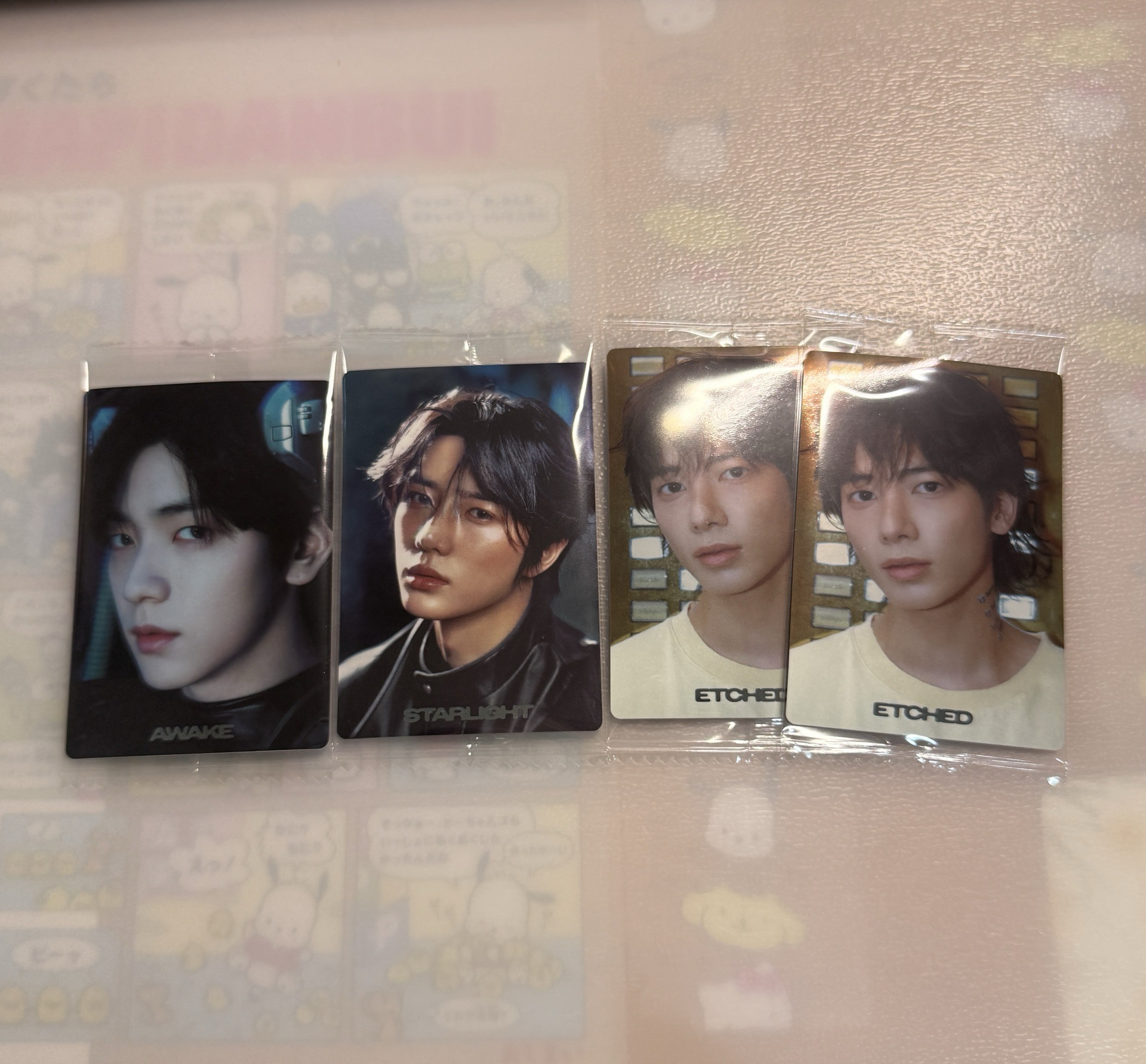 萬代食玩 貼紙 秀彬 杋圭 太顯