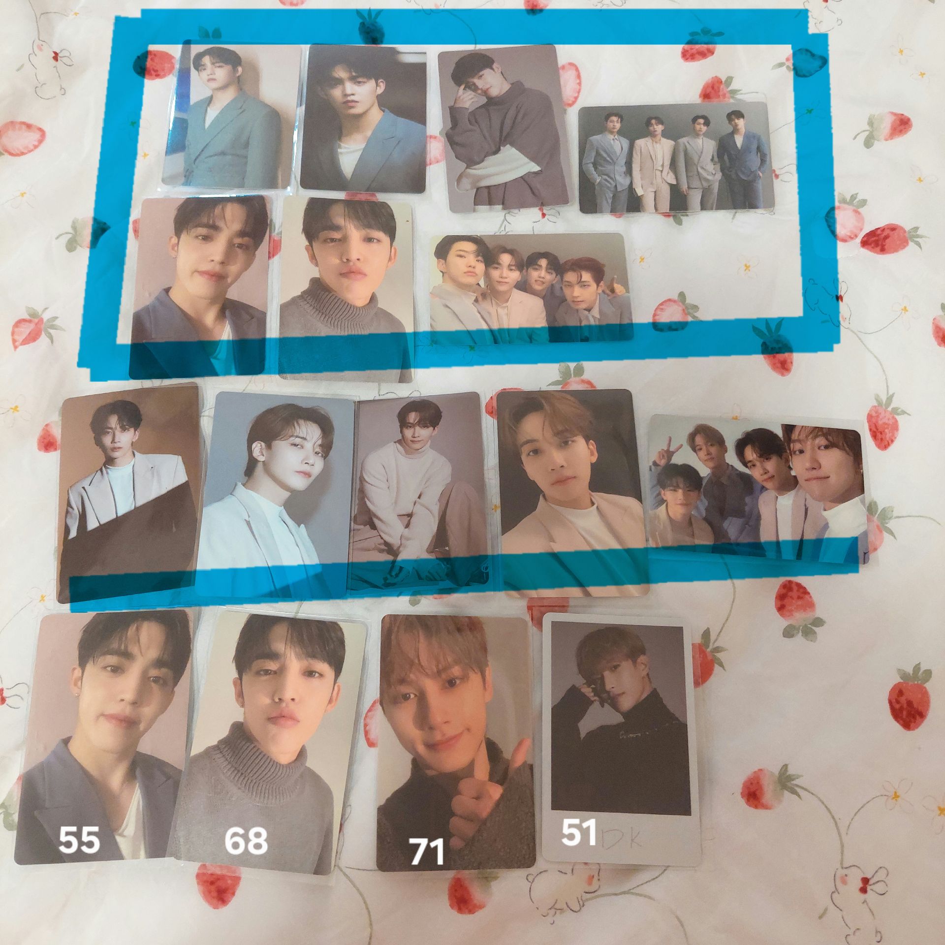 SEVENTEEN 卡包 INC POL 克拉島 NEW BeTS 勝哲 淨漢 碩珉 珉奎 主唱 黑泡