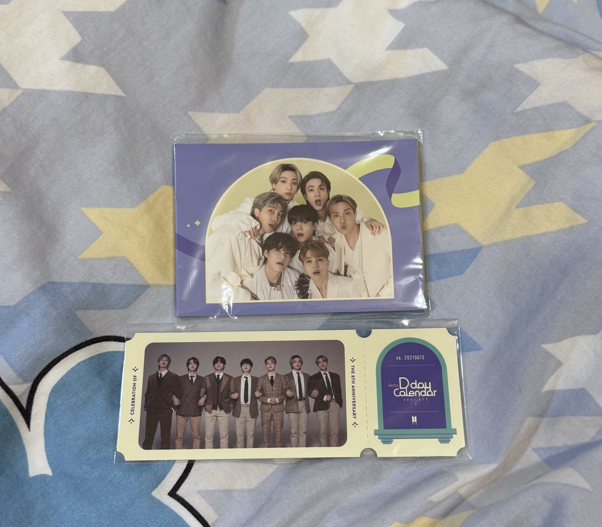 BTS 2021 八週年日曆盒組