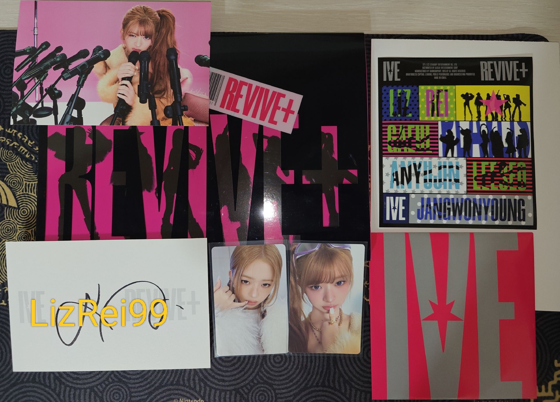 ive正規二Bangers空專只有海報.CD.貼紙.專輯本身