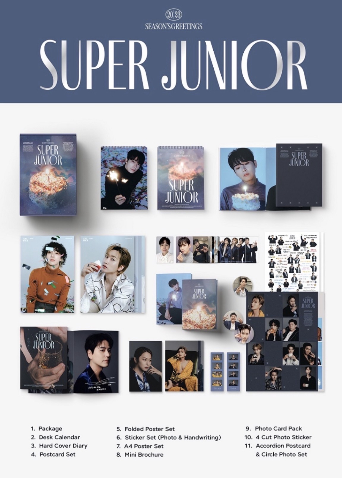 SUPER JUNIOR 2023 SEASON'S GREETINGS