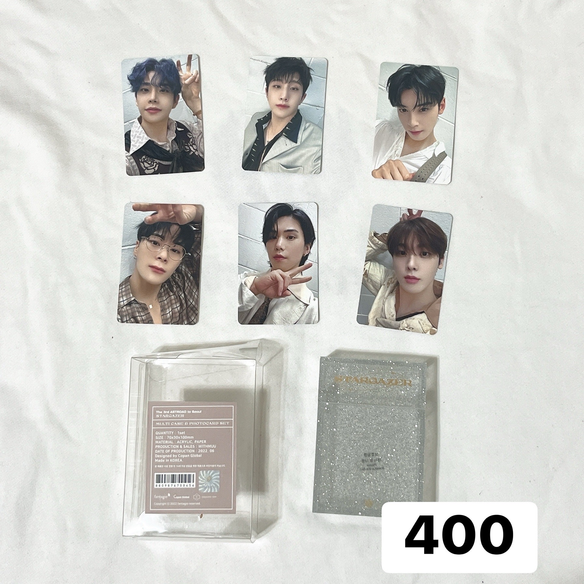 ASTRO Stargazer 磁鐵卡盒透明卡盒 含卡