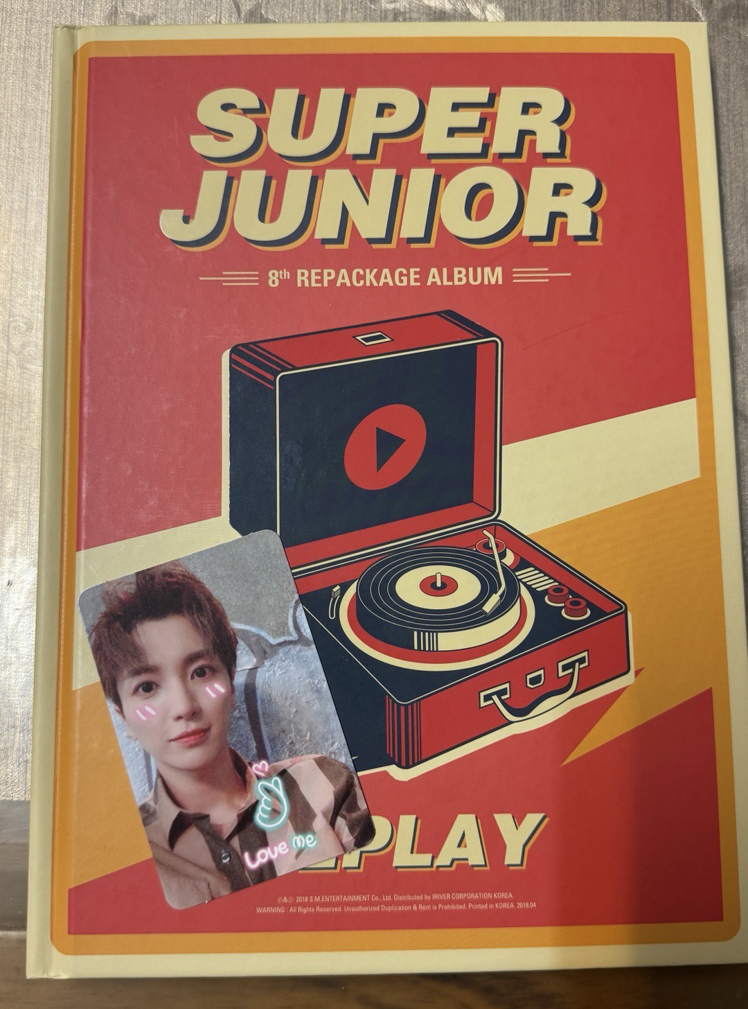 Super Junior 8th Repackage Album Replay